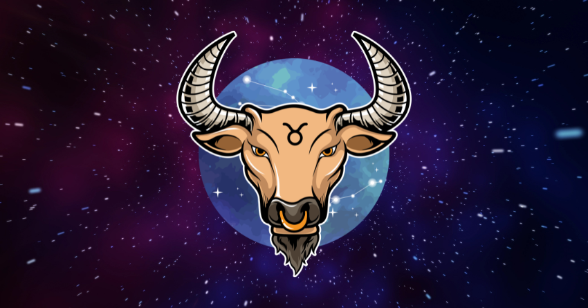 Taurus zodiac sign with bull symbol representing the 3 zodiac signs Taurus should never trust