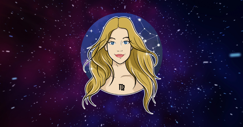 Virgo zodiac sign with maiden symbol representing the 3 zodiac signs Virgo should never trust