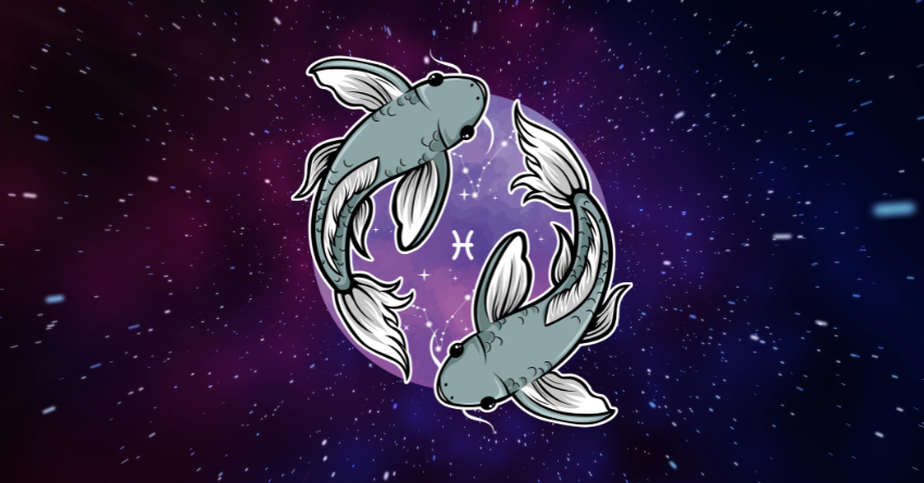 Pisces zodiac sign with fish symbol representing the 3 zodiac signs Pisces should never trust