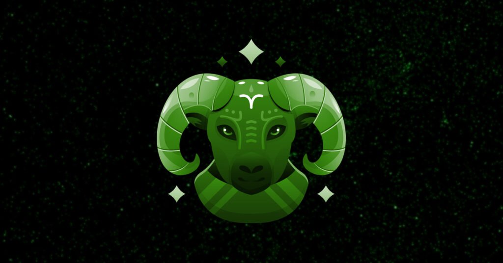 Aries zodiac sign and a powerful sign from the universe demanding attention