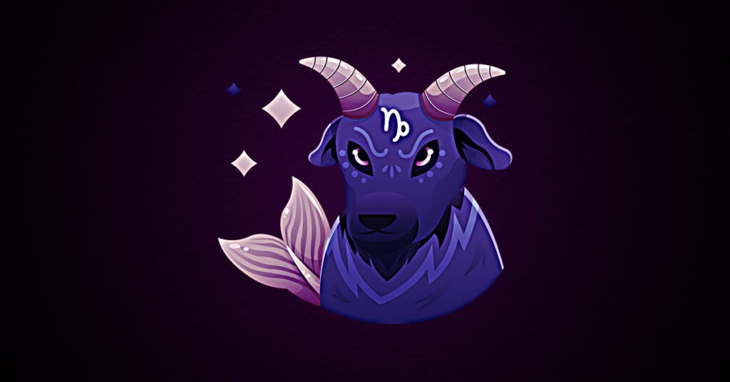 Capricorn zodiac sign and heavenly reward bringing blessings and positive change