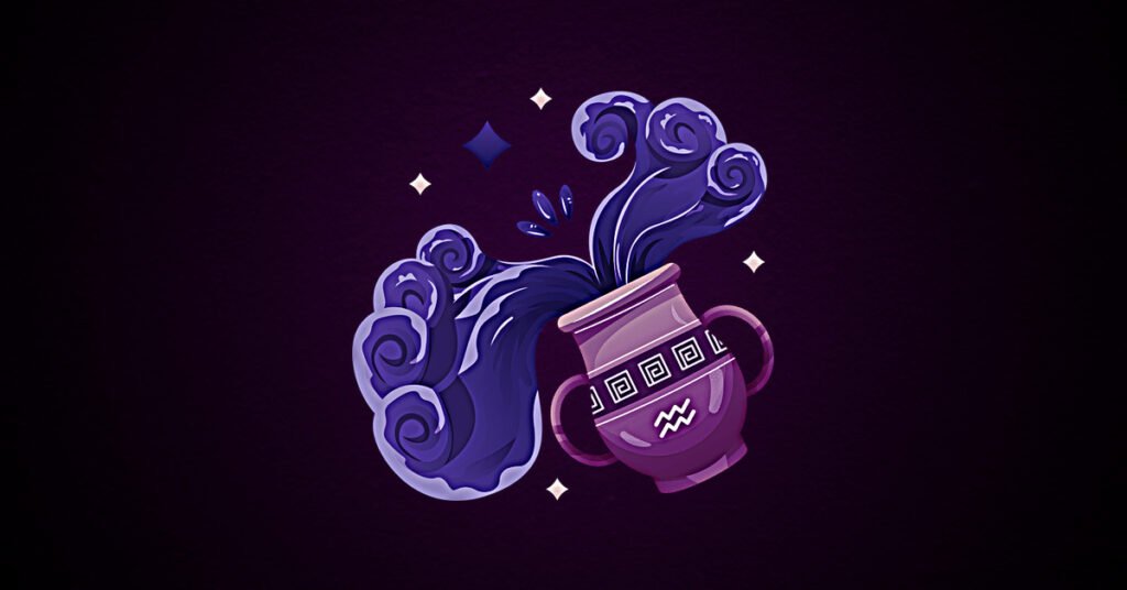 Aquarius zodiac sign and heavenly reward bringing blessings and positive change