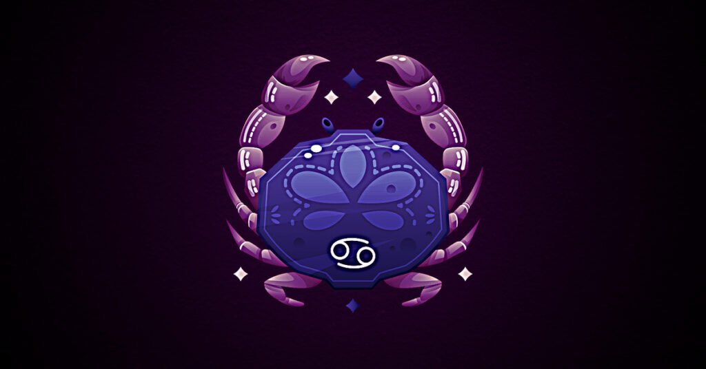 Cancer zodiac sign and heavenly reward bringing blessings and positive change