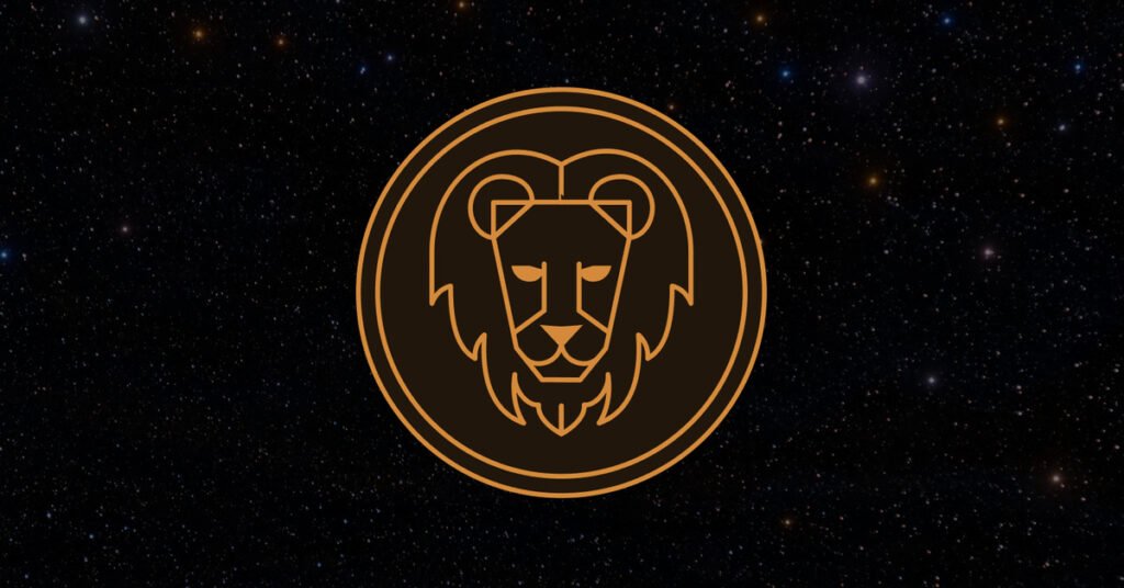 Leo zodiac sign and tarot cards revealing the past, present, and future