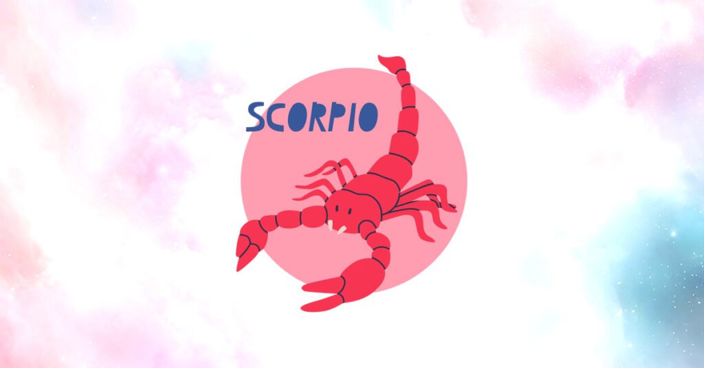 Scorpio zodiac sign illustration for The 3 Zodiac Signs Karma Is Bringing Back to Scorpio — One Reunion Could Change Everything