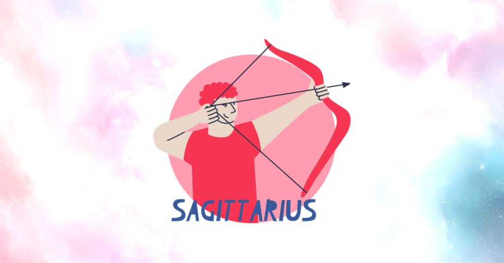 Sagittarius zodiac sign illustration for The 3 Zodiac Signs Karma Is Bringing Back to Sagittarius — One Reunion Could Change Everything