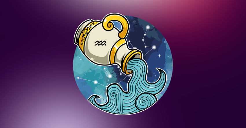 Aquarius zodiac sign with water bearer symbol – 3 Zodiac Signs Aquarius Should Avoid Dating at All Costs